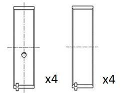 Шатунный подшипник FAI AutoParts BB2050-STD