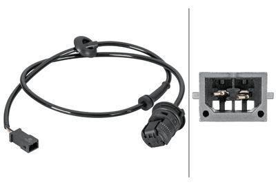 Датчик, частота вращения колеса HELLA 6PU 012 806-791